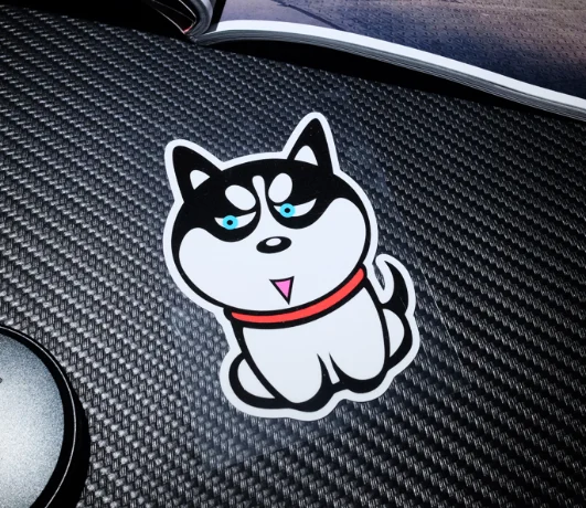 Виниловые наклейки для автомобиля в стиле японского милого мультяшного