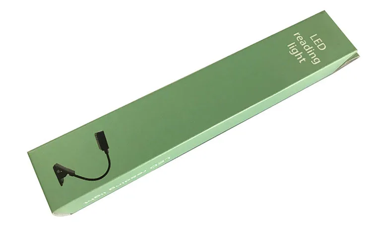 Батарея мощность яркость мини светодиодный E-read книжный светильник клип на Led