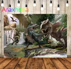 Фоны для фотосъемки с изображением леса динозавра детского дня рождения фон для фотосъемки студийные обои баннер Фотофон фотозона