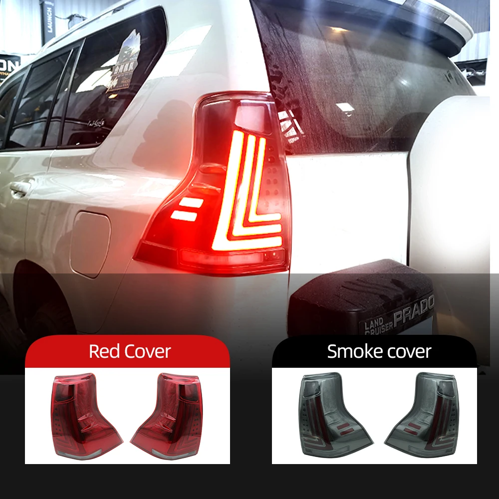 2 шт. Светодиодный отражатель для Toyota Land Cruiser Prado 150 LC150 FJ150 GRJ150 2011 - 2020 задний бампер