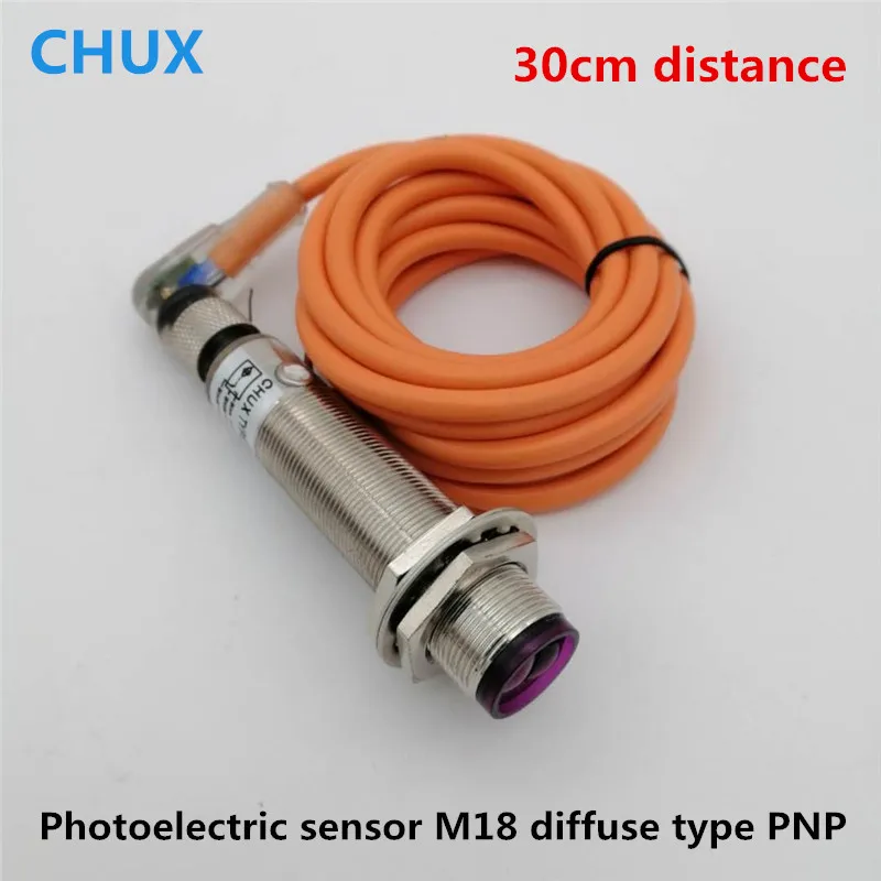 Фотоэлектрический переключатель PNP диффузный со светодиодным датчиком