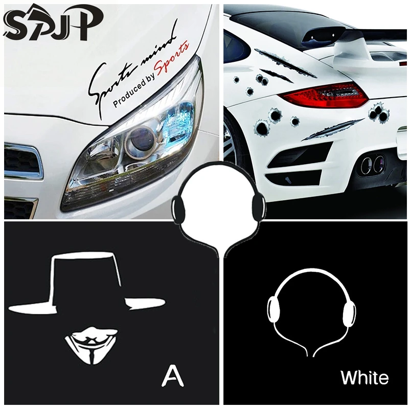 Для Audi BMW Mercedes Benz Sport Brief Auto Sticker s Embleem Badge наклейка авто Стайлинг voor|Наклейки на