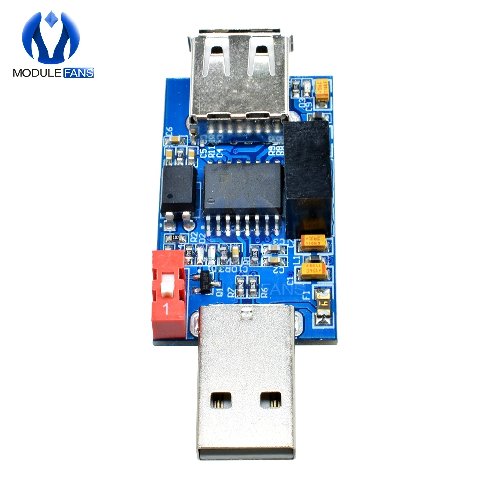 1500 В USB изолятор для ADUM4160 к плата защита ADUM4160/ADUM3160 модуль|usb to usb isolator|usb 2.0usb |