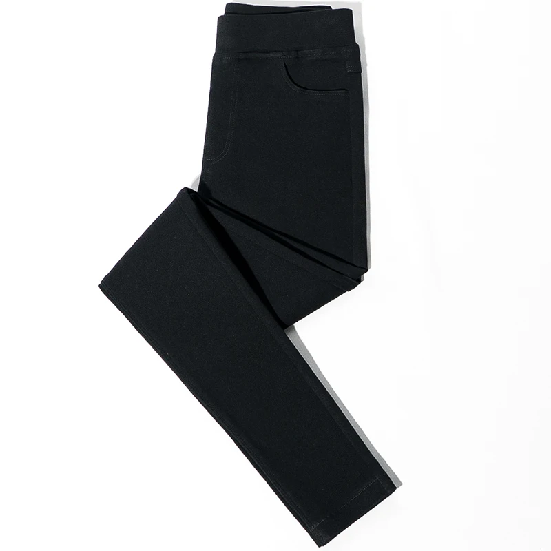 

New Elegant Fashion Women Autumn Winter plus velvet thicken leggings stretch slim bottoming pencil pants