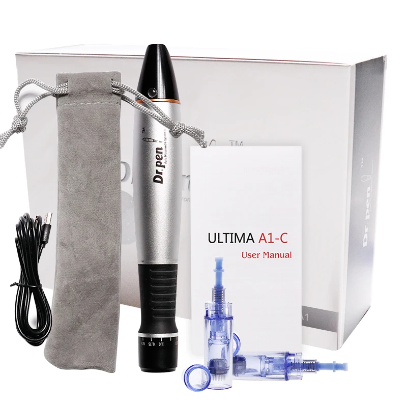 Dr.Pen A1-C MYM Microneedling Ручка микро-штыковая Порты и разъёмы иголочный картридж BB светящиеся устройства ”Проводная электрическая Dr.Pen мануального татуажа бровей
