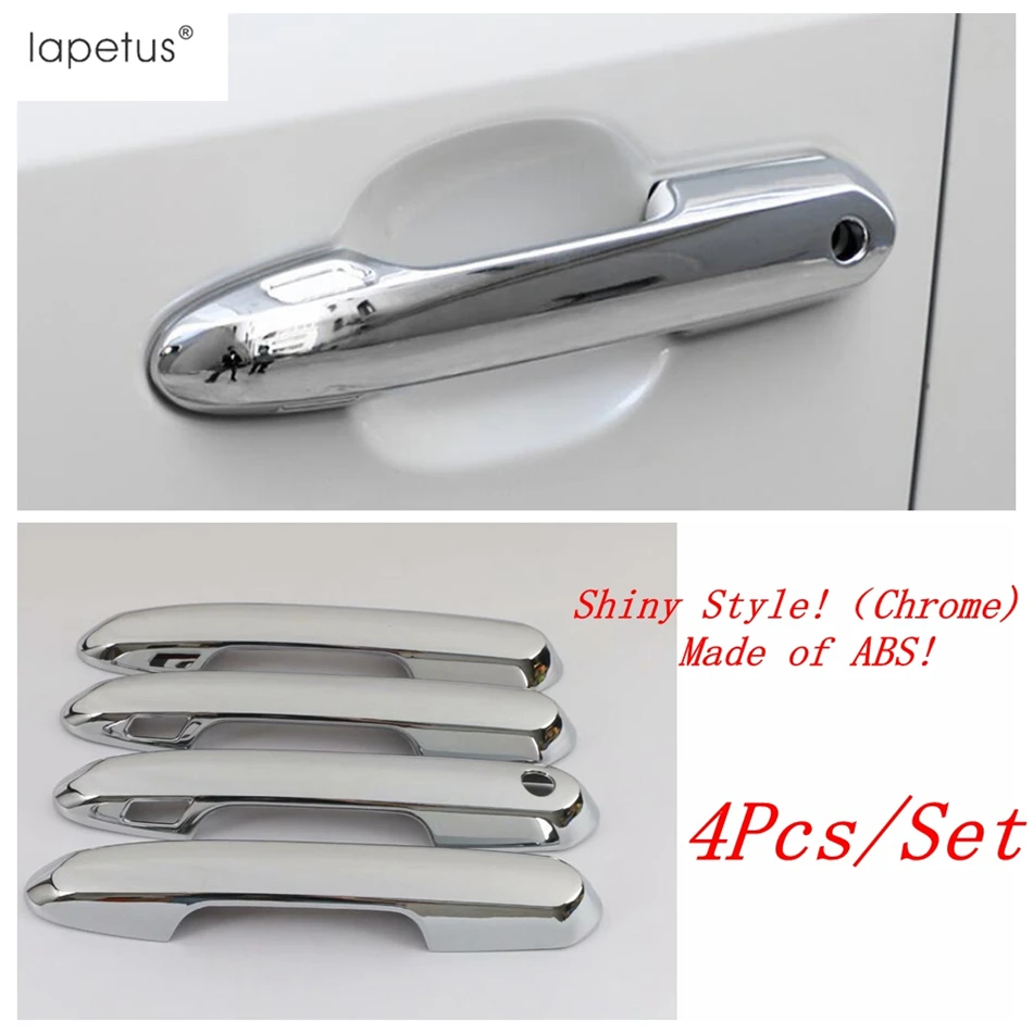 

Lapetus Fit For TOYOTA RAV4 RAV 4 XA50 2019 2020 2021 Car Outside Door Pull Handle Outside Exterior Handle Bowl Cover Kit Trim