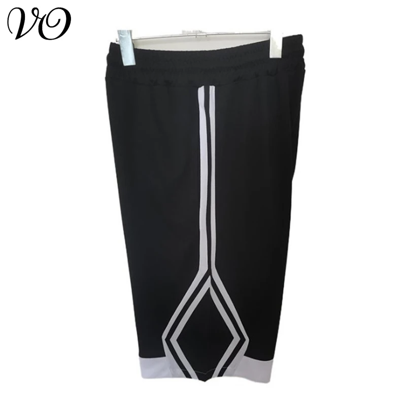 Шорты мужские спортивные сетчатые в Европейском стиле свободные быстросохнущие