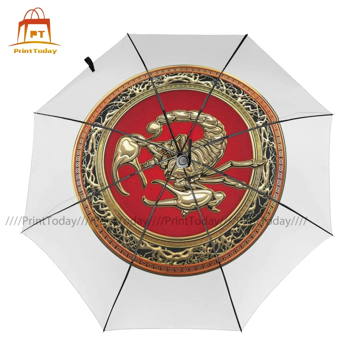 

Scorpion Umbrella Anti UV Automatic Umbrella Mini Print Portable Garden Umbrella