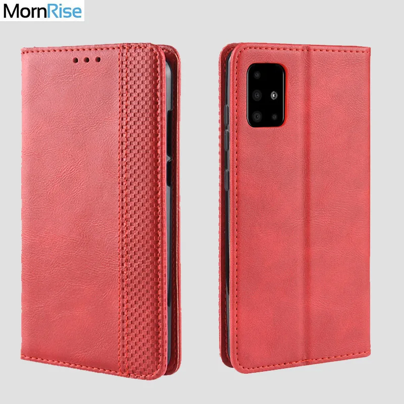 Для samsung S20 Plus/Ultra чехол книжка винтажный Тонкий Магнитный кожаный откидной с