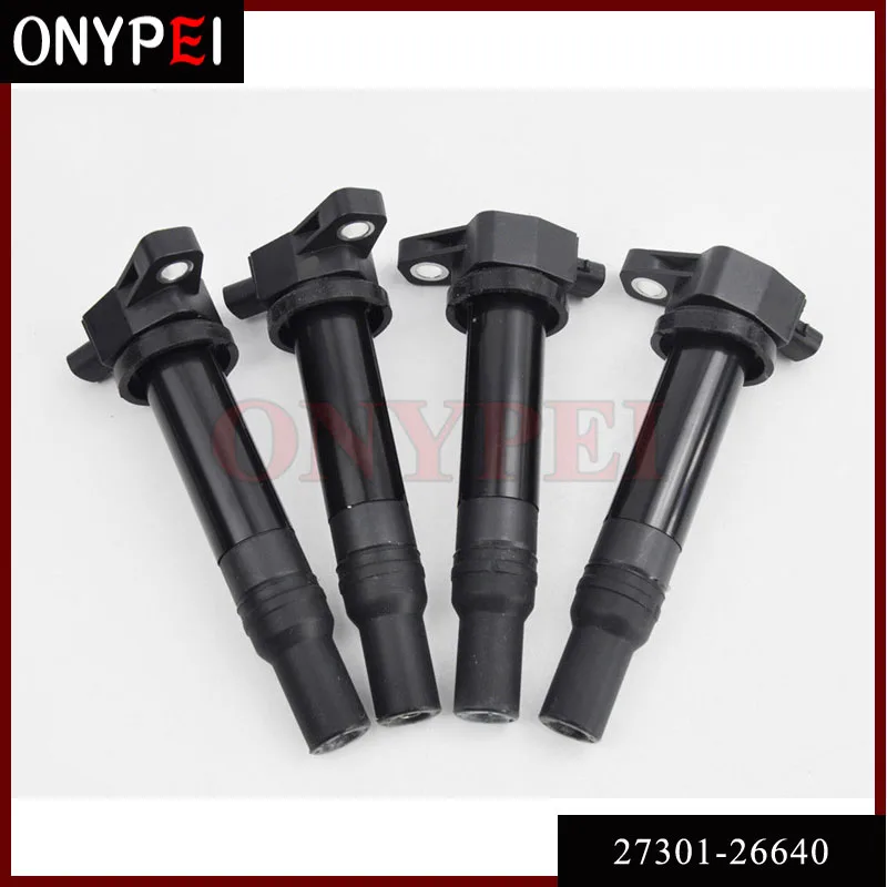  4 шт./лот катушки зажигания 27301-26640 мкФ-499 для Hyundai Accent Kia Rio RIO5 1 6 L4 2730126640 UF499 |