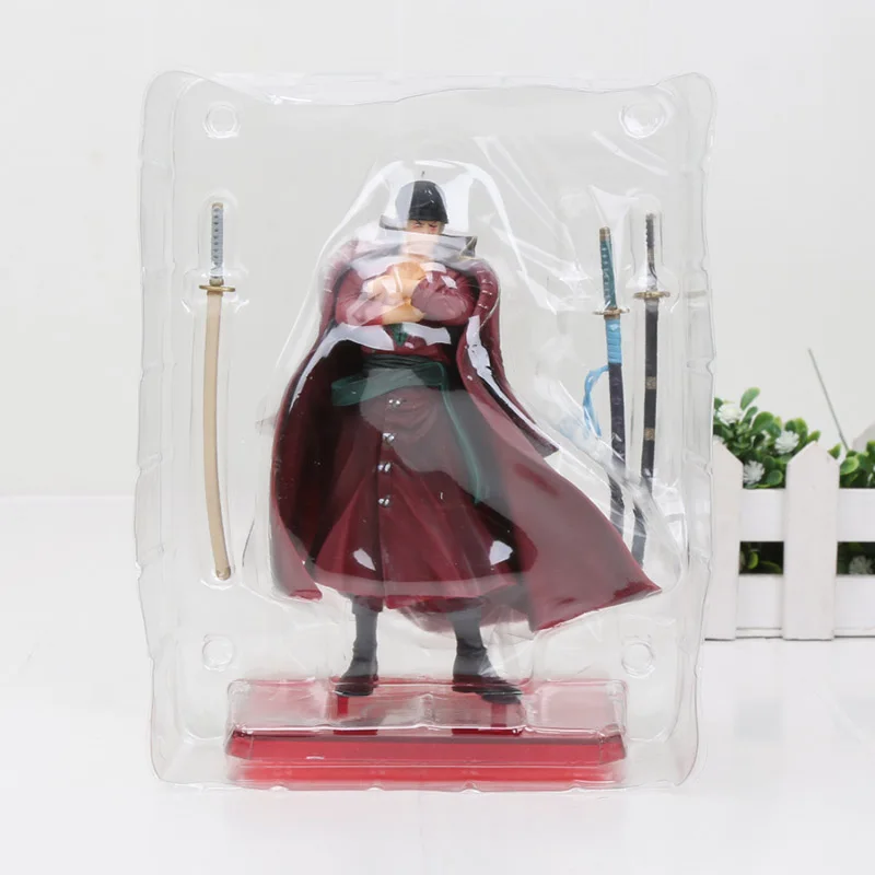 Аниме one piece Figure Roronoa Зоро фигурка битва Версия ренгоку онигири Зоро ПВХ модель куклы 13-26 см игрушки - Цвет: 6751 15cm Zoro nobox