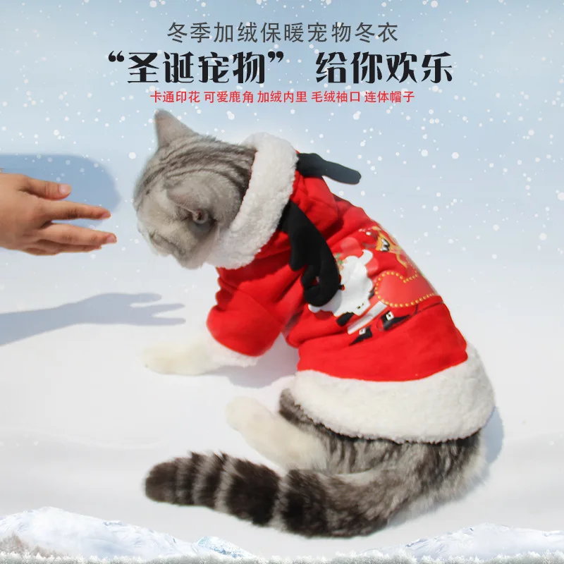 

Cat Clothes Kitty Cat Cute Funny Pet Suit English Short Kittens Fall And Winter Clothes Halloween Decoration Supplies