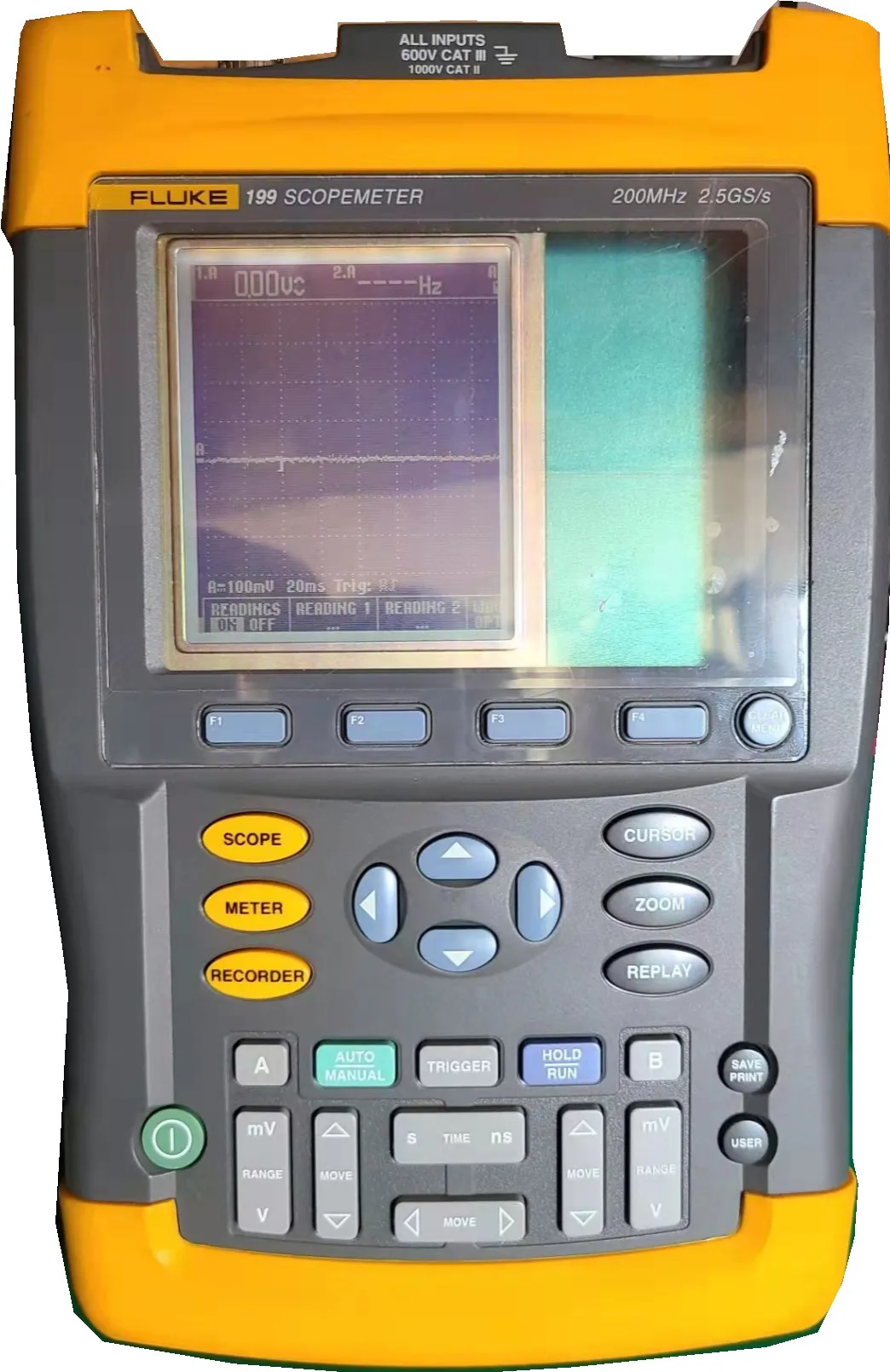 Pantalla LCD para FLUKE199 FLUKE 199, medidor de alcance, FLUK192, 196-2