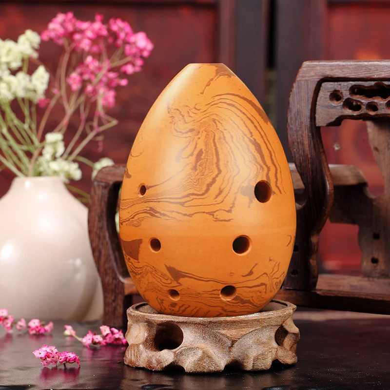 

8 Hole Tao Xun Musical Instrument Beginner Self-study Child Adult Professional Taoxun China Traditional Musical Instrument