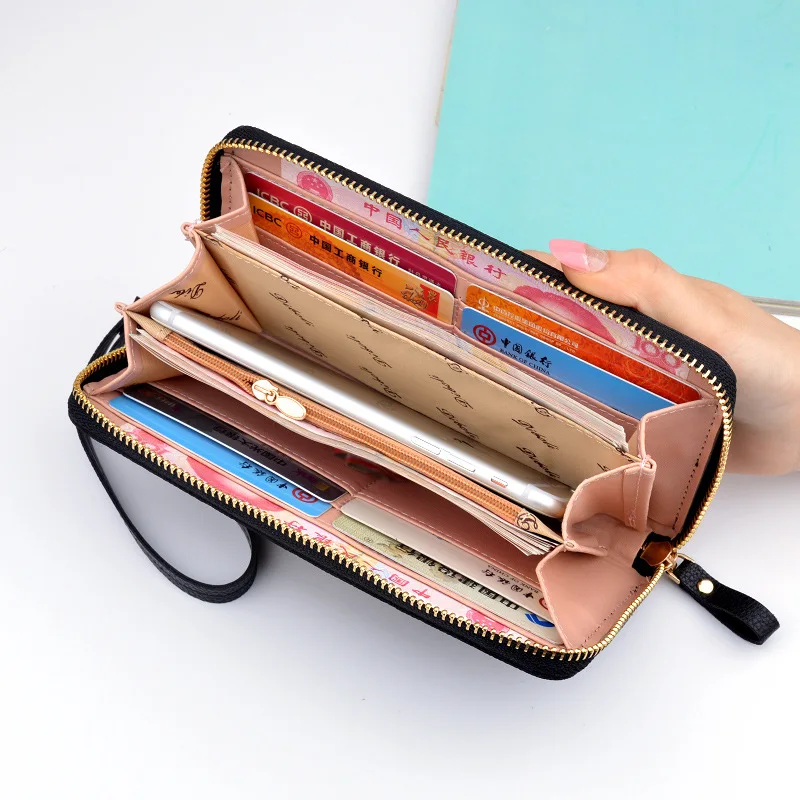 

Women's Wallets, Women's Long Clutches, Zipper, Multifunctional Long, Large-capacity Wallets, Mobile Phone Bags