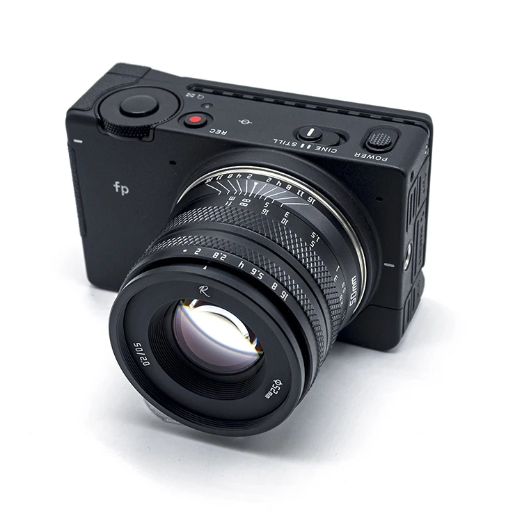 Rock Star 50mm F2 Full Frame Large Aperture Manual Prime Lens for Sony E Nikon Z Canon R EOSR M EOSM Fuji X Panasonic L | Электроника