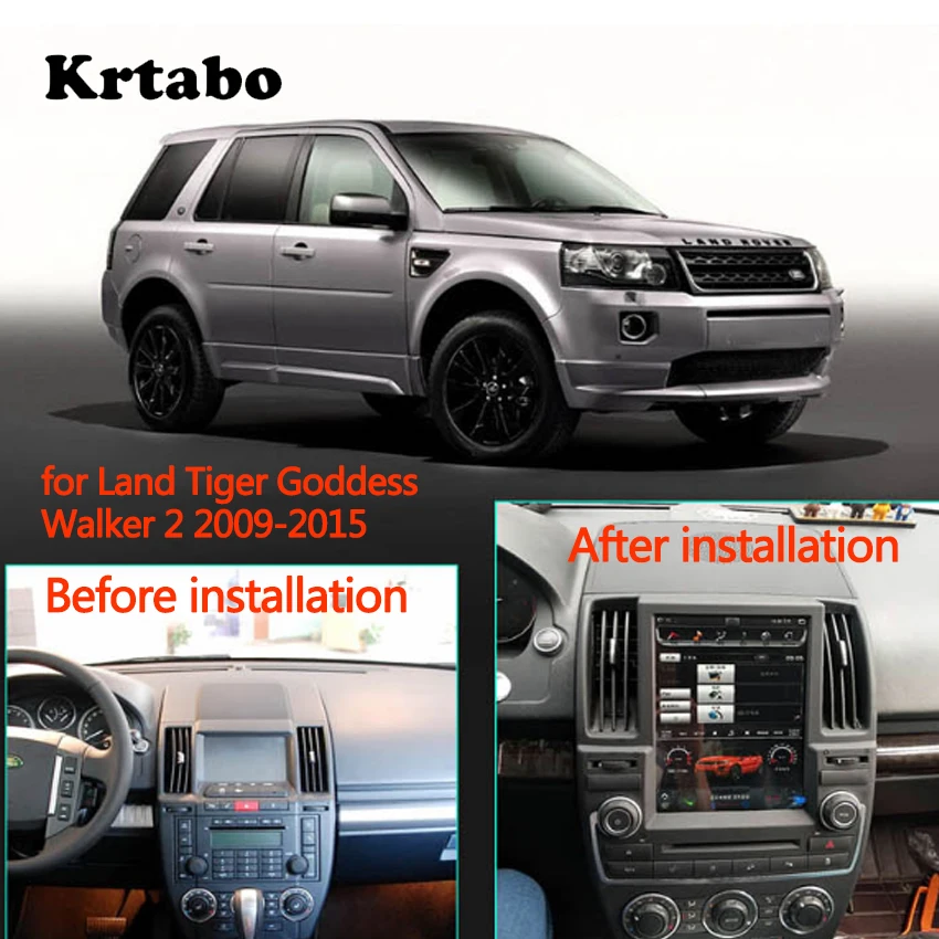 Автомагнитола Android мультимедийный плеер для Land Rover Freelan 2 2009-2015 сенсорный экран +