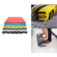 car wash room plastic splicing grille mats auto beauty shop car wash floor drain grid anti skid mat garage floor mats tiles