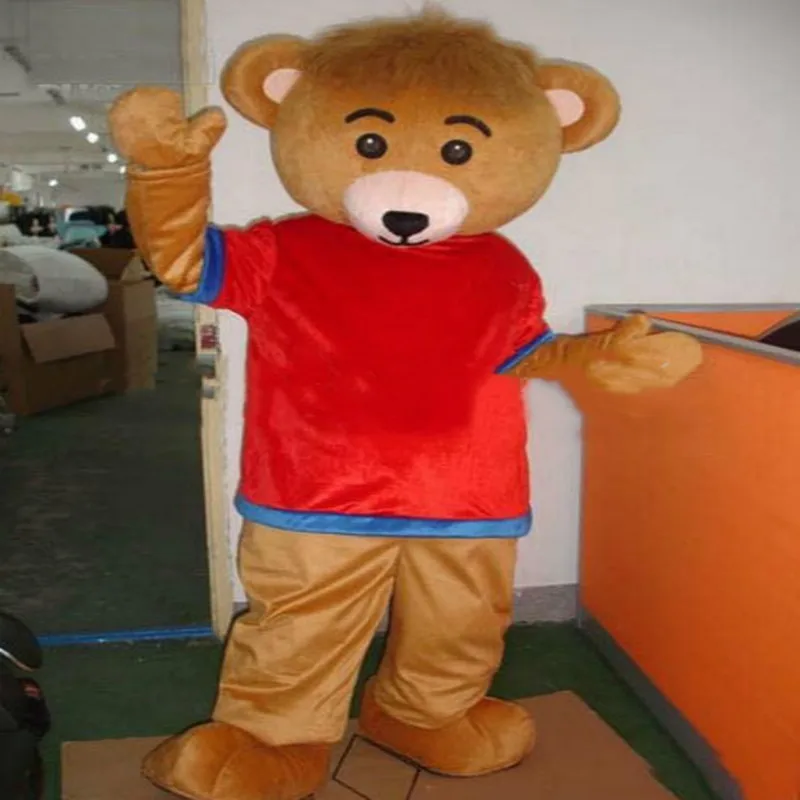 

Cartoon Bear Halloween Mascot Costume Suits Cosplay Party Game Dress Outfits Clothing Advertising Carnival Xmas Easter Festival