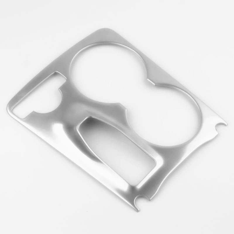 

Car Center Console Hand Rest Water Cup Frame Decoration Stickers Trim for Mercedes Benz GLK X204 2008-2015 LHD