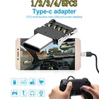 Переходник OTG Type-CUSB 3.0 мобильный телефон U Disk Reader для планшетов, кабель-преобразователь Otg для Samsung S9 One Plus 5T OTG, 5 шт.