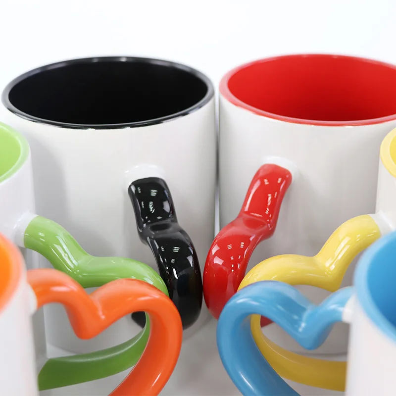 350 мл 12 унций пользовательские фото изображения логотип текст керамическая