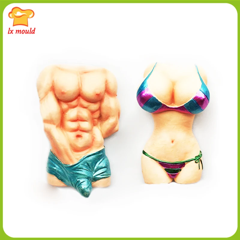 

Новая силиконовая форма «сделай сам» для мужского тела