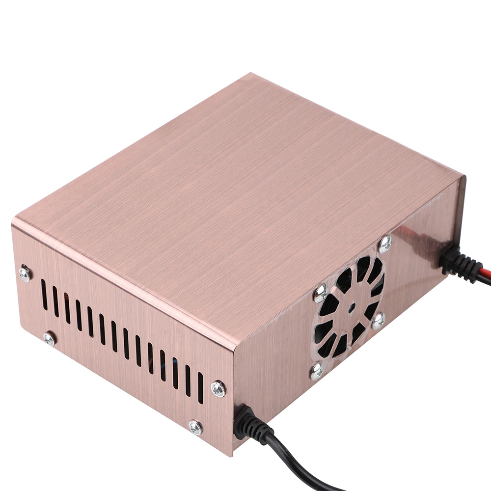 Зарядное устройство LEEPEE автомобильное с ЖК-дисплеем полностью автоматическое