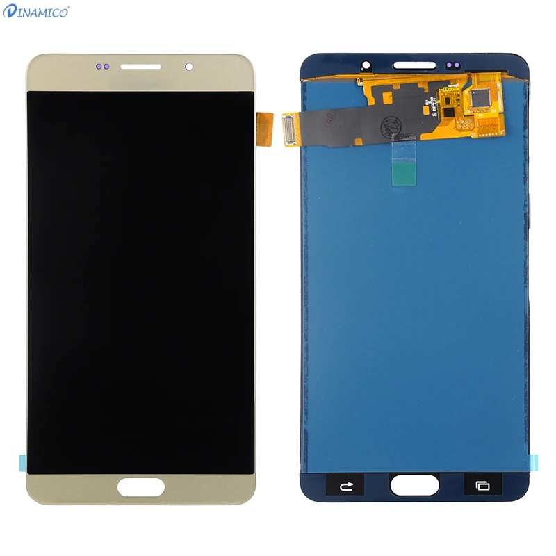Dinamico OLED A910 Lcd сенсорный экран дигитайзер в сборе для Samsung Galaxy A9 Pro Lcd A9 A9000 A900 A9 дисплей
