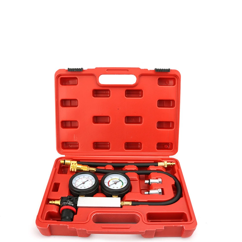 

TU-21 Cylinder Leak Tester Compression Test Kit Cylinder Petrol Engine Compression Leakage Leakdown Detector