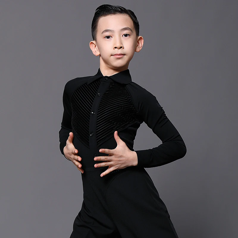 BoysLatin танцевальные костюмы-комбинезоны блузка для спортивного зала облегающий