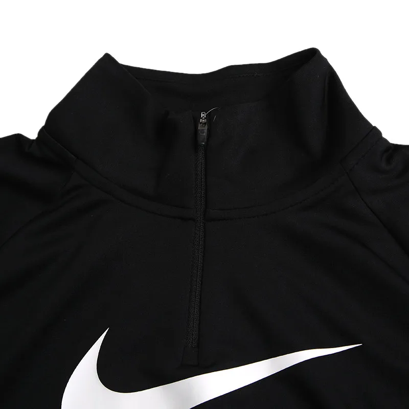 

Original New Arrival NIKE W NK SWOOSH RUN TOP HZ SHINE Women's T-shirts shirt Long sleeve Sportswear
