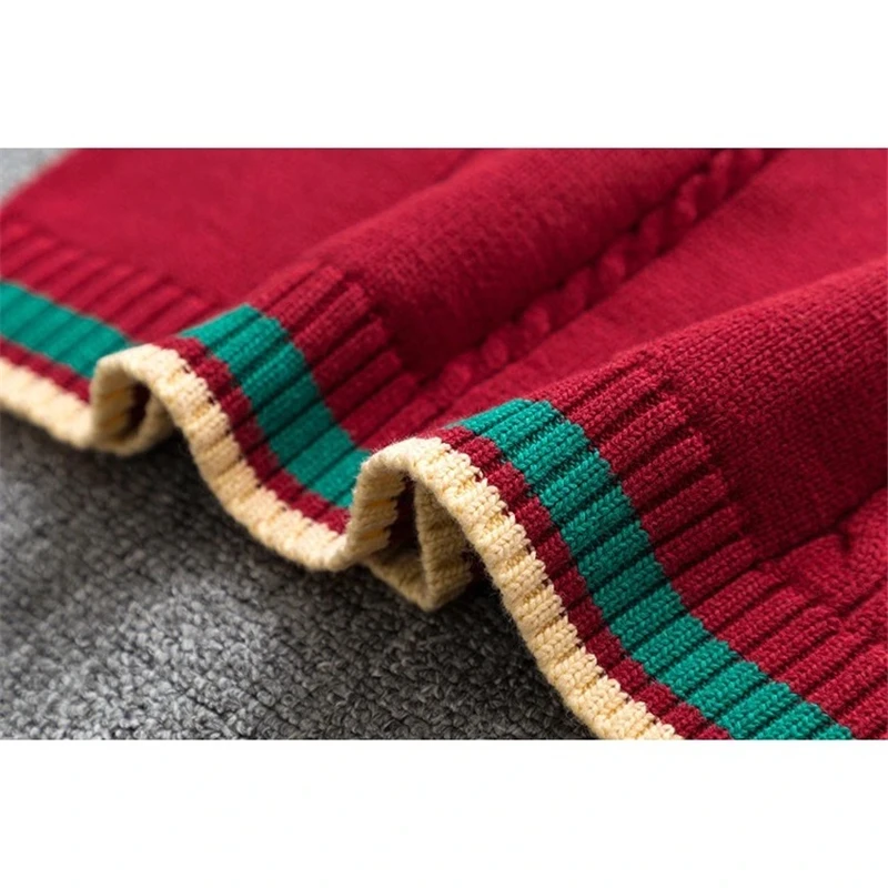 2019 Japanese Jk Sweater Knitwear Women's Cute Knitted Vest Cotton School Girls Uniform Sweet Sleeveless New Year | Тематическая