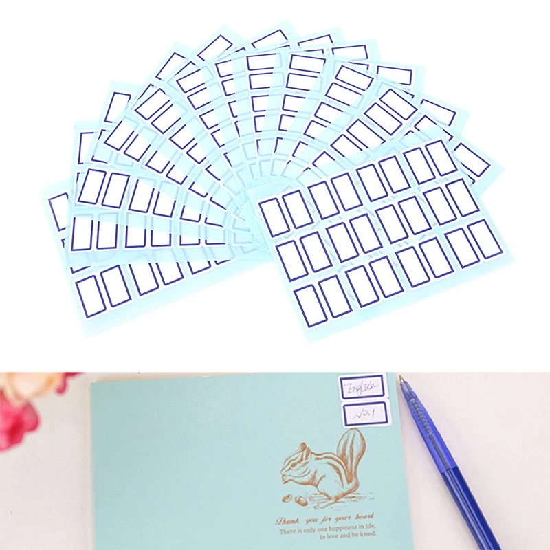 Самоклеящиеся этикетки Blank Post Note этикетка Bar Sticky White Paper Stickers 12 шт./компл. |