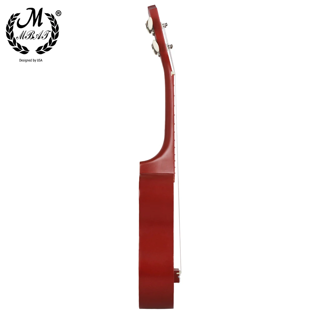 Укулеле M MBAT 21 дюйм гавайская гитара с милым медведем 4 струны укулеле из липы