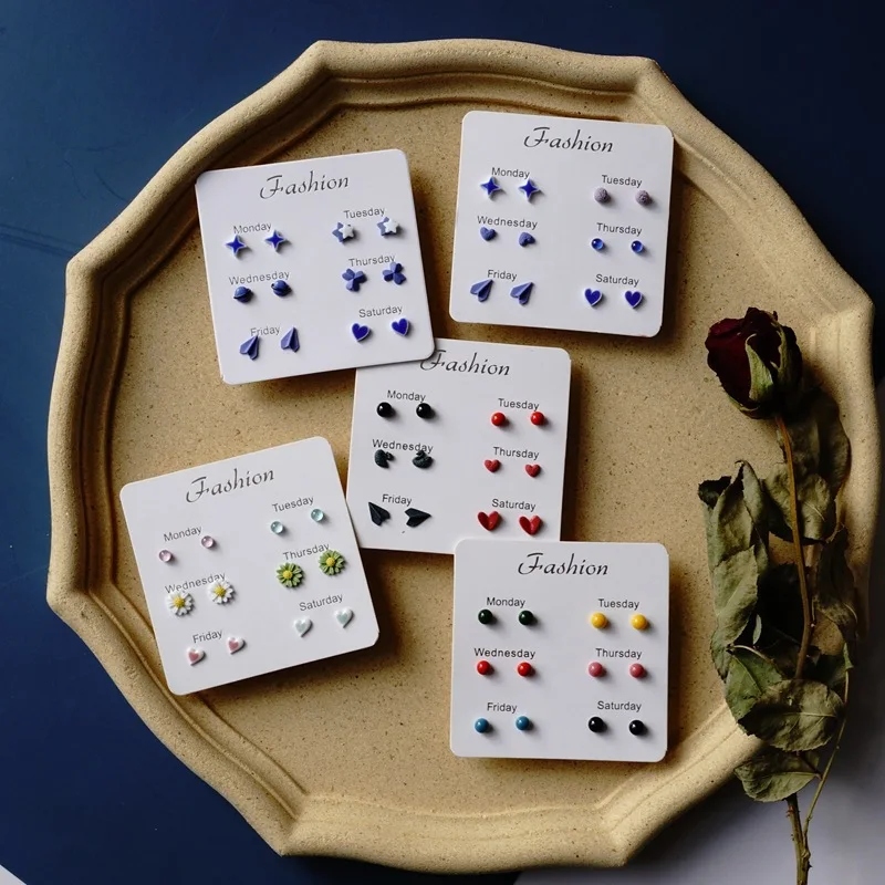 

Trendy Styles Earrings Colorful Fruit Decoration for Cute Girl Stylish Women Korean Fashion Earring Female Jewelry 2021