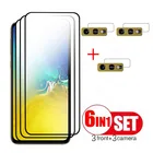 Стекло с полным покрытием для Samsung Galaxy S10e, защита экрана, защитное закаленное стекло, Samsung sansung 10e S10e, пленка для объектива камеры