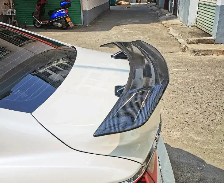 For Lexus ES200 Sedan Universal TF Spoiler 2018-2021 ES260 ES300 ABS plastic Material Car Rear Wing Color | Автомобили и