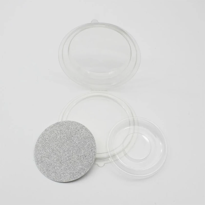 

50/100pcs Disposable Empty Clear Round False Eyelashes Storage Case, DIY Elegant Fake Eyelashes Blister Package, Eye Makeup Tool