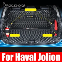 rear trunk mat car trunk leather mats parts rear boot liner styling anti dirty protector for haval jolion 2021 2022 accessories