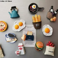 home decoration magnetic refrigerator paste sticky notes bread machine model