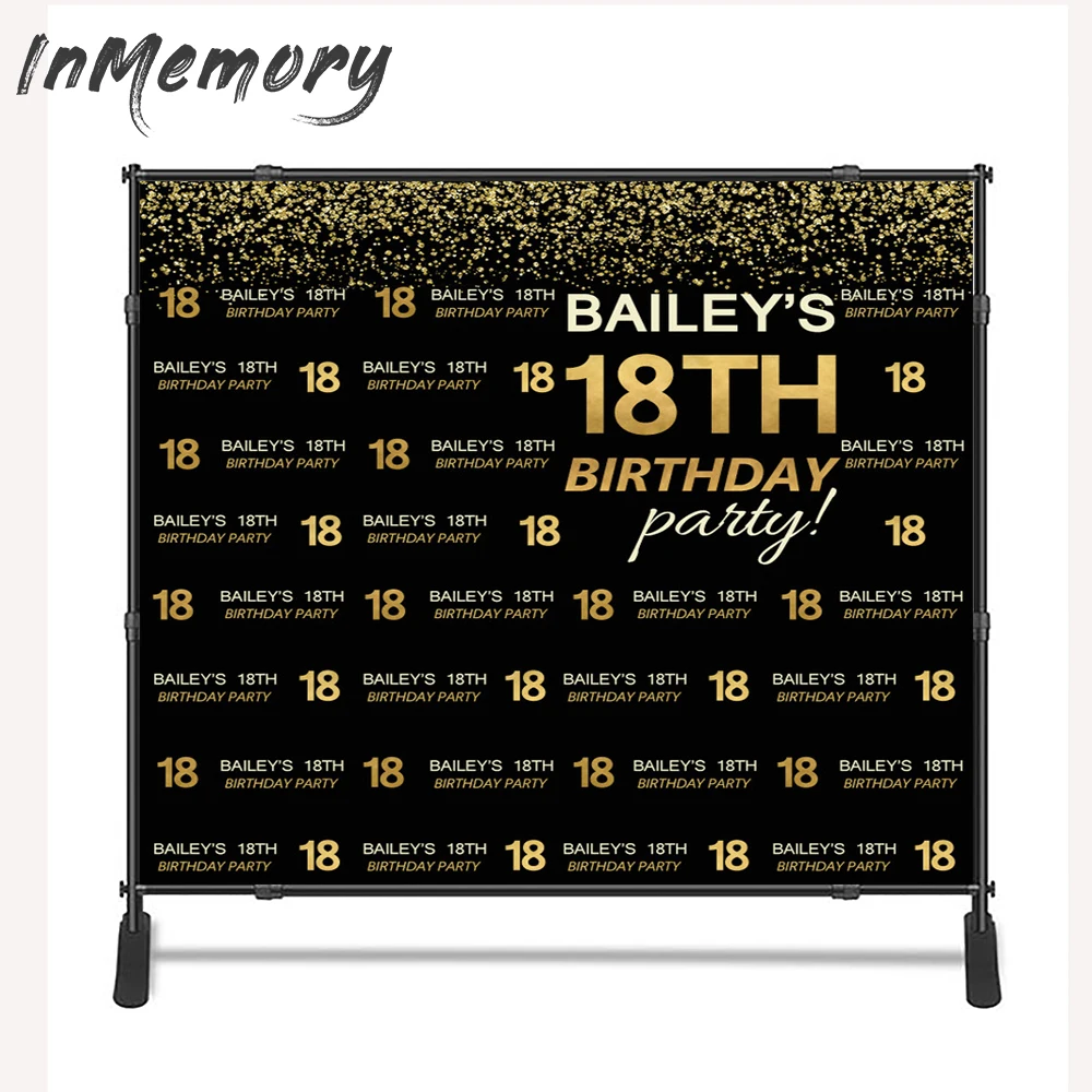 Виниловый фон для фотостудии 10x10 футов с эффектом пошага и повтора 18-го дня