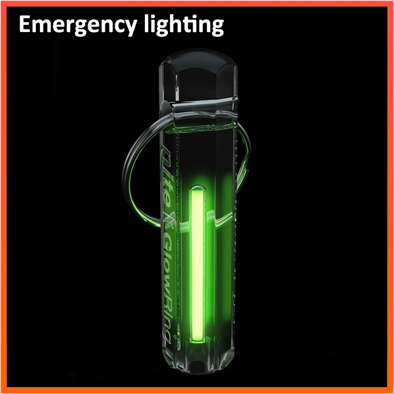 

Emergency Lighting Automatic Light Tritium Gas Lamp Key Ring Life Saving Lights For Outdoor Safety and Survival Tools