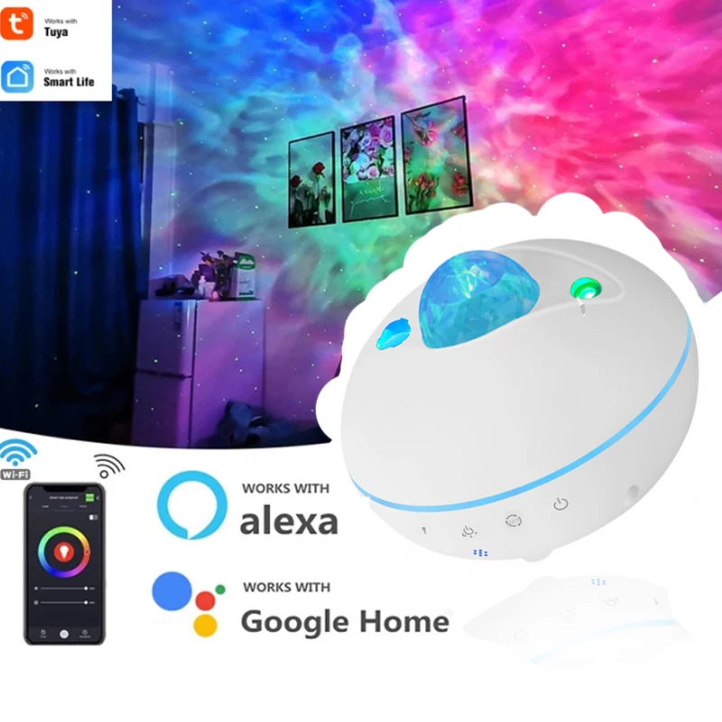 

Смарт-проектор Tuya со звездным небом, Wi-Fi