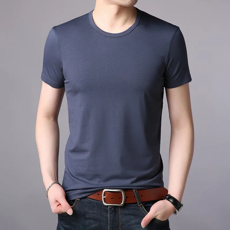 

10031-Men's short-sleeved t-shirt summer Korean trend t-shirt ins Hong Kong style half-sleeved loose tide brand clothes men's cl