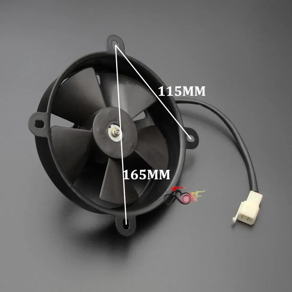

12V 6" Inch Radiator Thermo Electric Cooling Fan For 150cc 200cc 250cc Quad Dirt Bike ATV Buggy