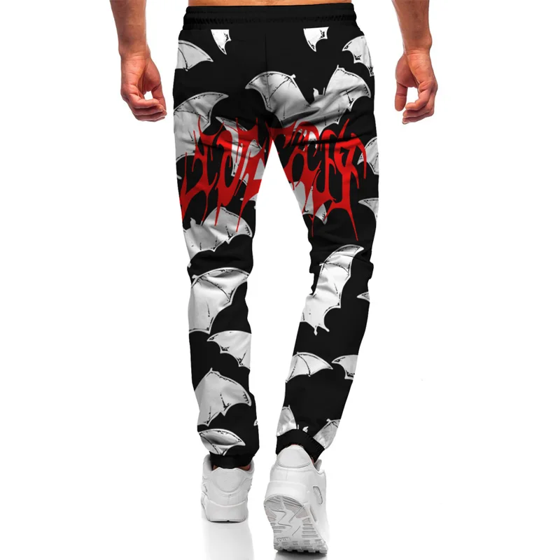 

2021 new fashion men's trousers bat 3D printing male and female hip-hop Harajuku autumn casual sports pants large size S-6XL