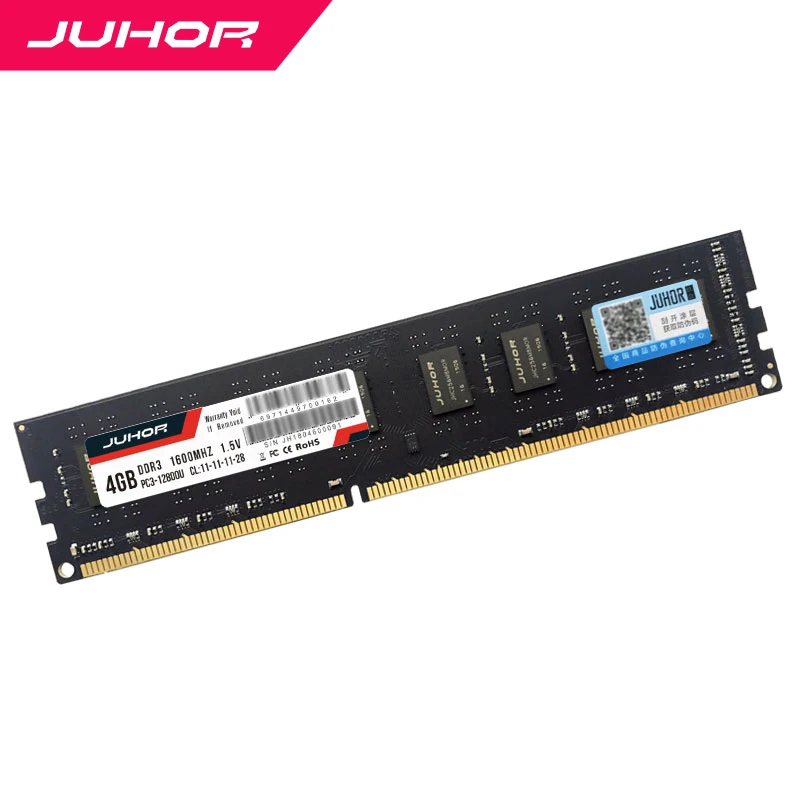Настольная память JUHOR RAMS DDR3 8 ГБ 4 1333 1600 МГц | Компьютеры и офис
