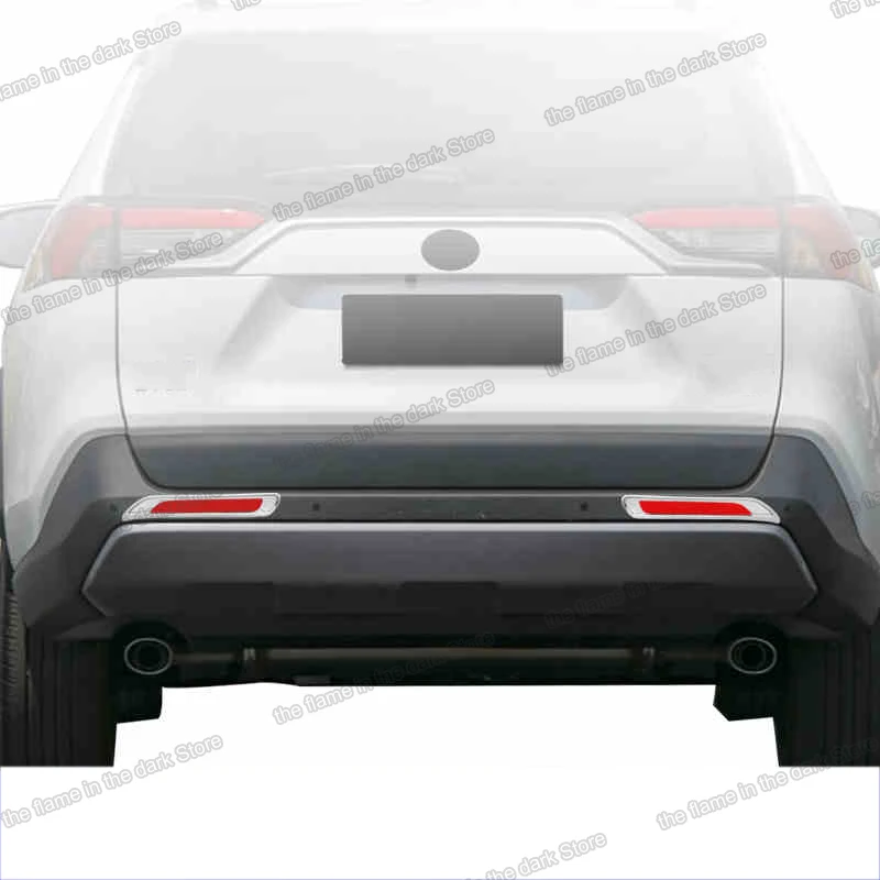 Lsrtw2017 для Toyota RAV4 Xa50 заднего противотуманная фара рамка планки внешние аксессуары