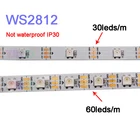 Умная Пиксельная светодиодная ленсветильник WS2812B, 1 м2 м3 м4 м5 м, 3060144 пикселейсветодиодовм, WS2812 IC, IP30IP65IP67, светодиодная лента DC5V